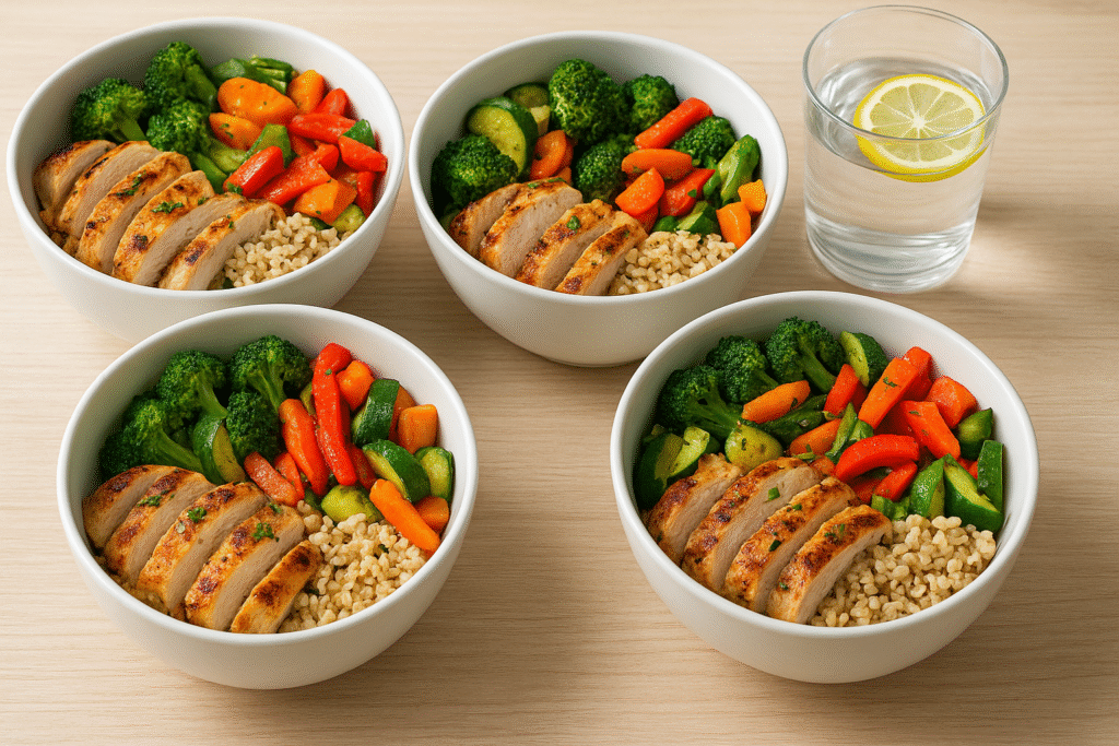 Healthy Chicken Meal-Prep Bowls: Your Guide to Easy and Delicious Meal Prep Healthy Chicken Meal Prep Bowls – Easy High Protein Lunch Dinner 1024x683