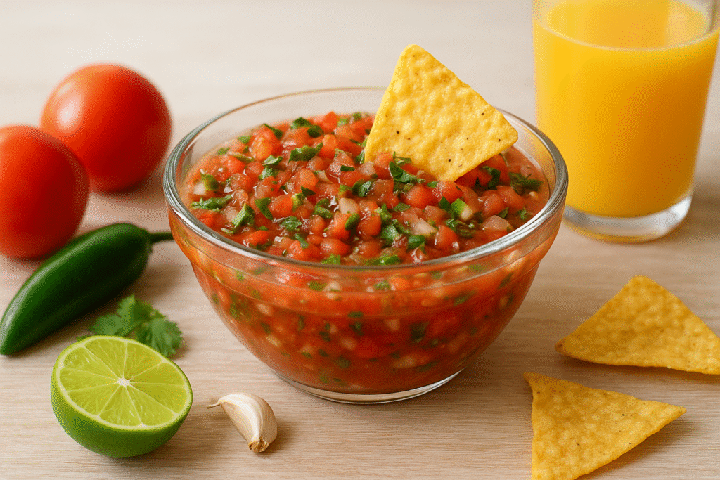 The current image has no alternative text. The file name is: Homemade-Salsa.png